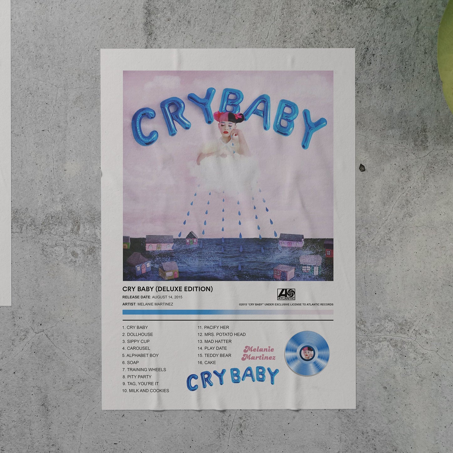 Melanie Martinez Cry Baby (Deluxe Edition) Album Poster