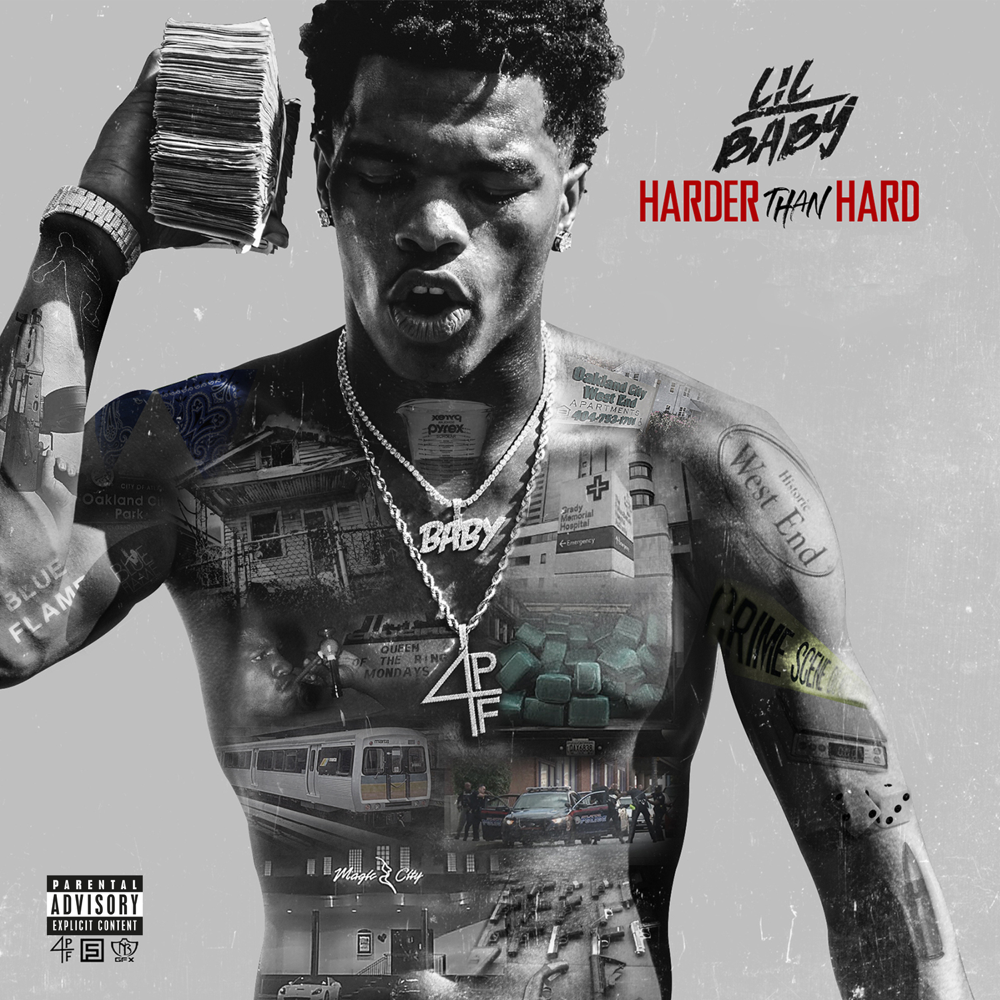 Lil Baby HARDER THAN HARD Album Poster
