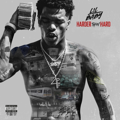 Lil Baby HARDER THAN HARD Album Poster