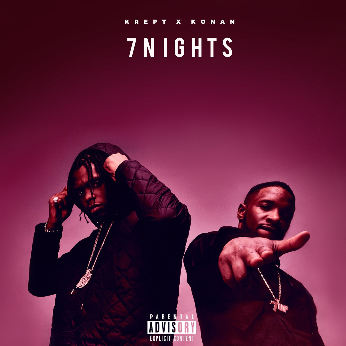 Krept & Konan 7 NIGHTS Album Poster