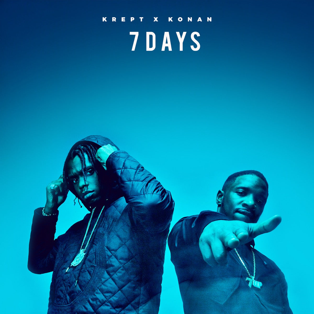 Krept & Konan 7 DAYS Album Poster