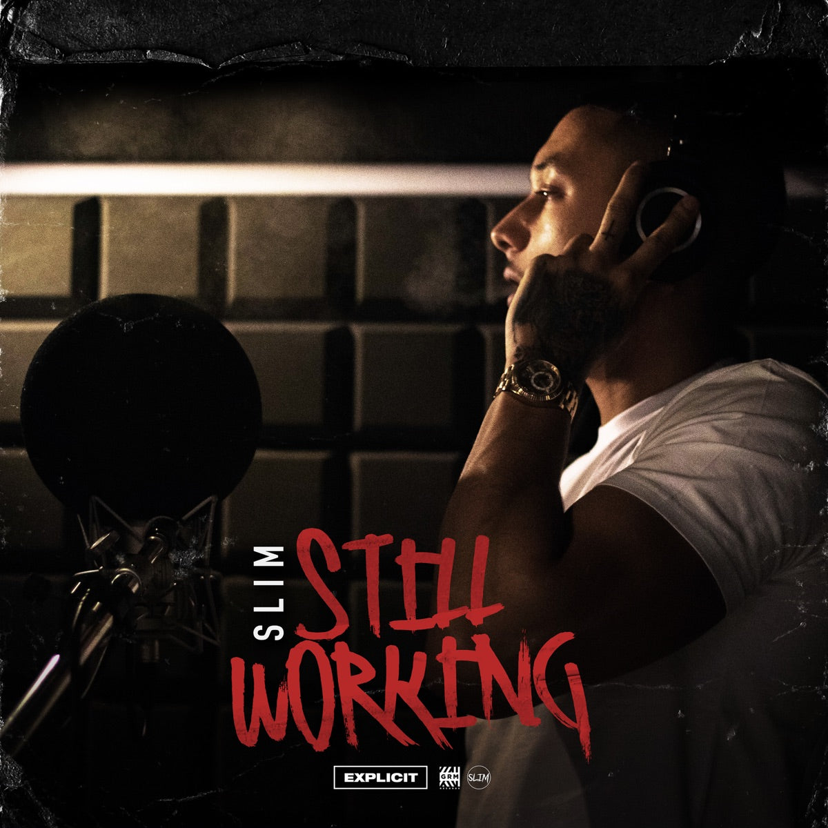 Slim STILL WORKING Album Poster