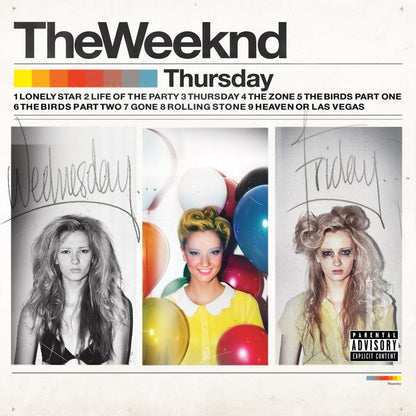 The Weeknd THURSDAY Album Poster