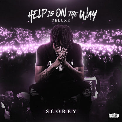 Scorey HELP IS ON THE WAY (DELUXE) Album Poster