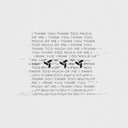 Eden I THINK YOU THINK TOO MUCH OF ME Album Poster