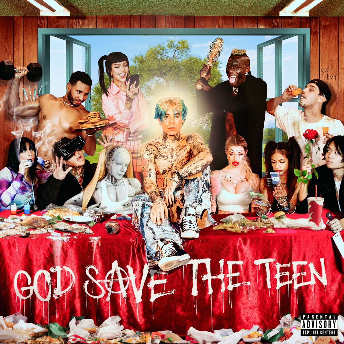 MOD SUN GOD SAVE THE TEEN Album Poster