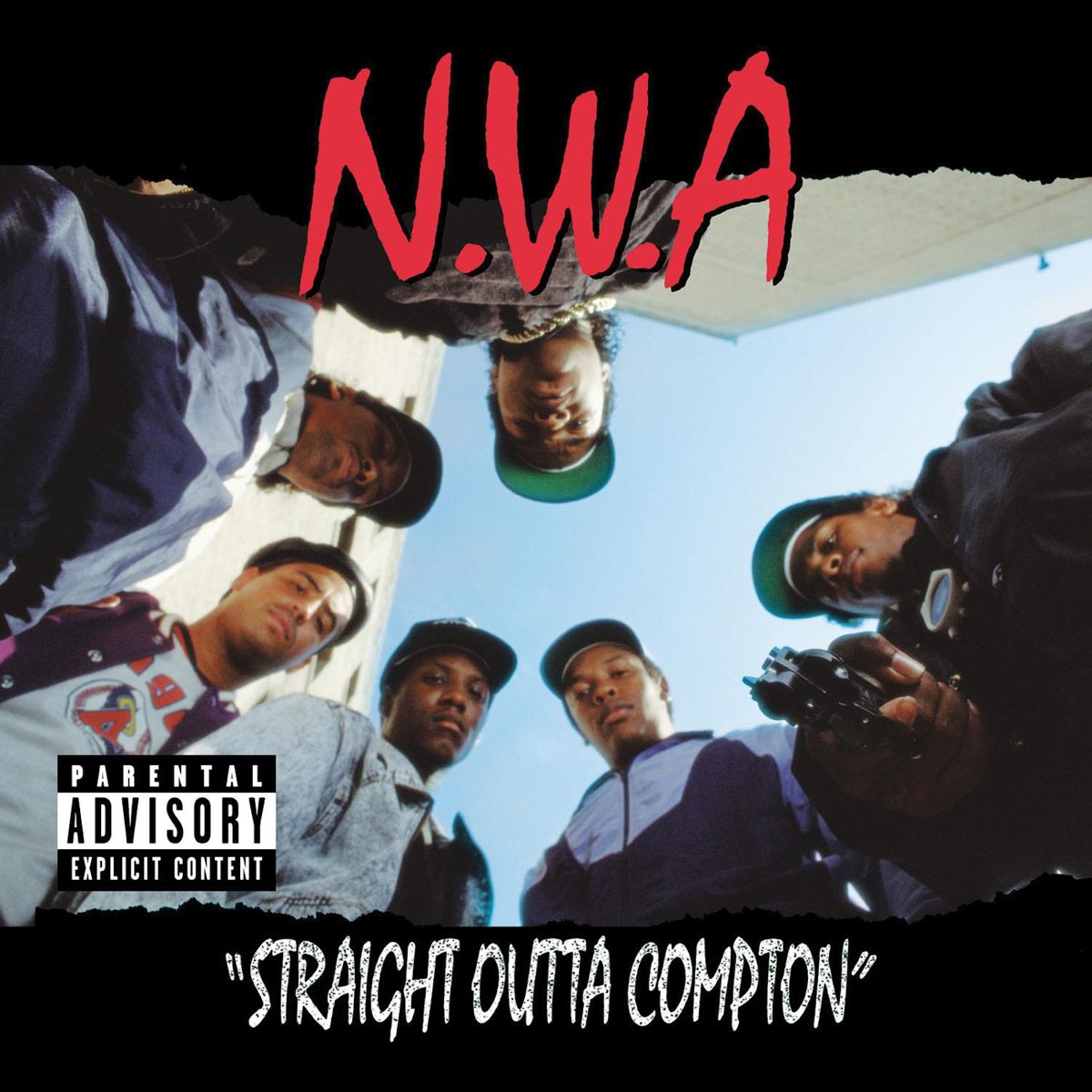 N.W.A. STRAIGHT OUTTA COMPTON Album Poster