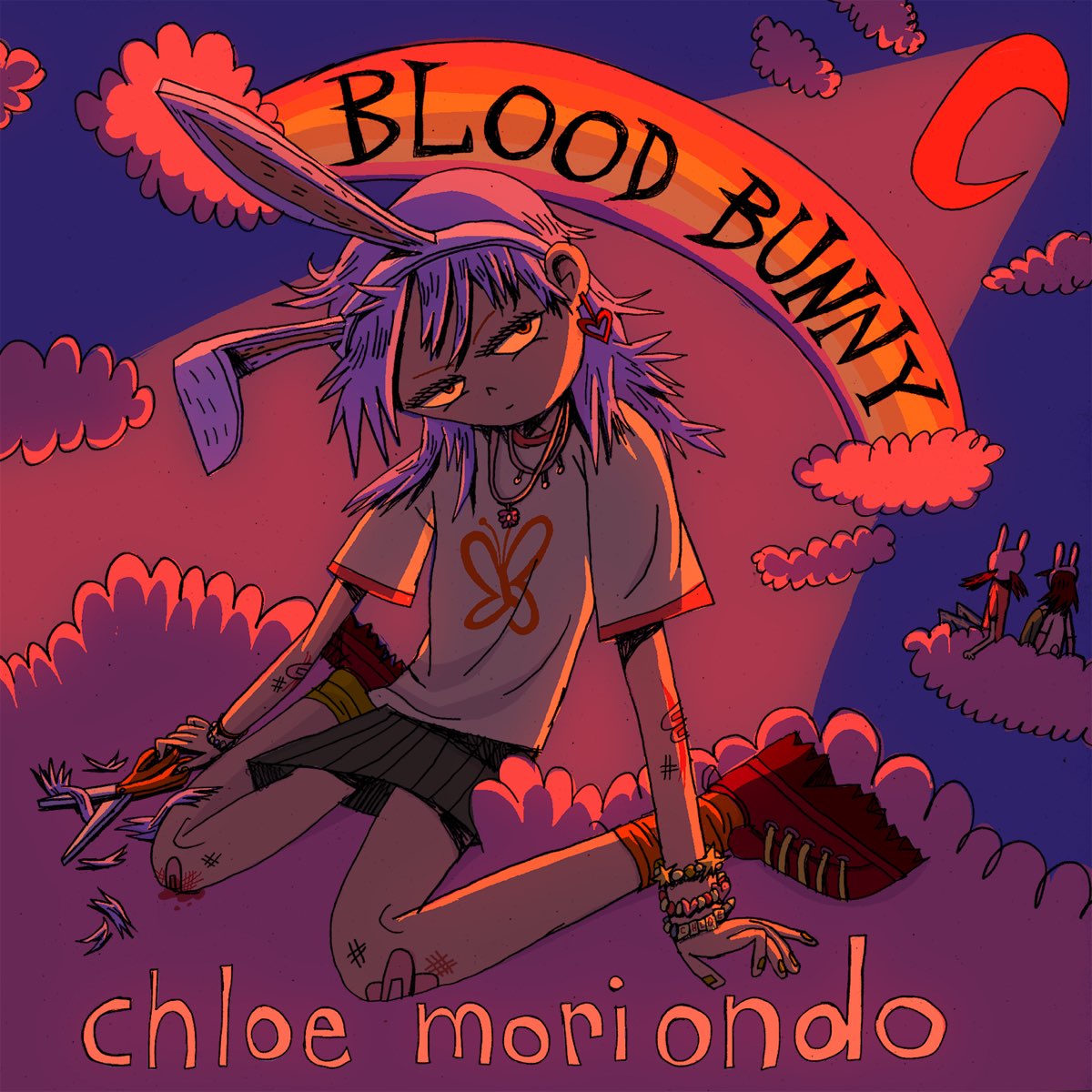 Chloe Moriondo BLOOD BUNNY Album Poster