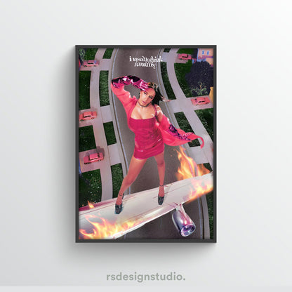 Tate Mcrae I Used To Think I Could Fly Poster - rsdesignstudio