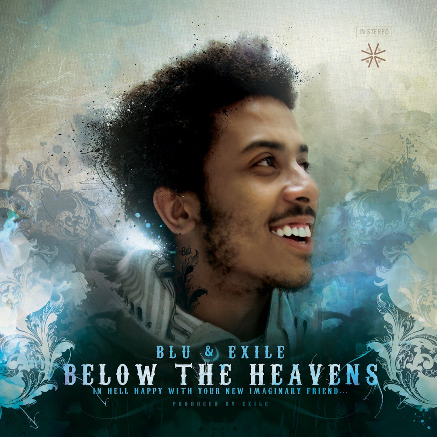 Blu & Exile BELOW THE HEAVENS Album Poster