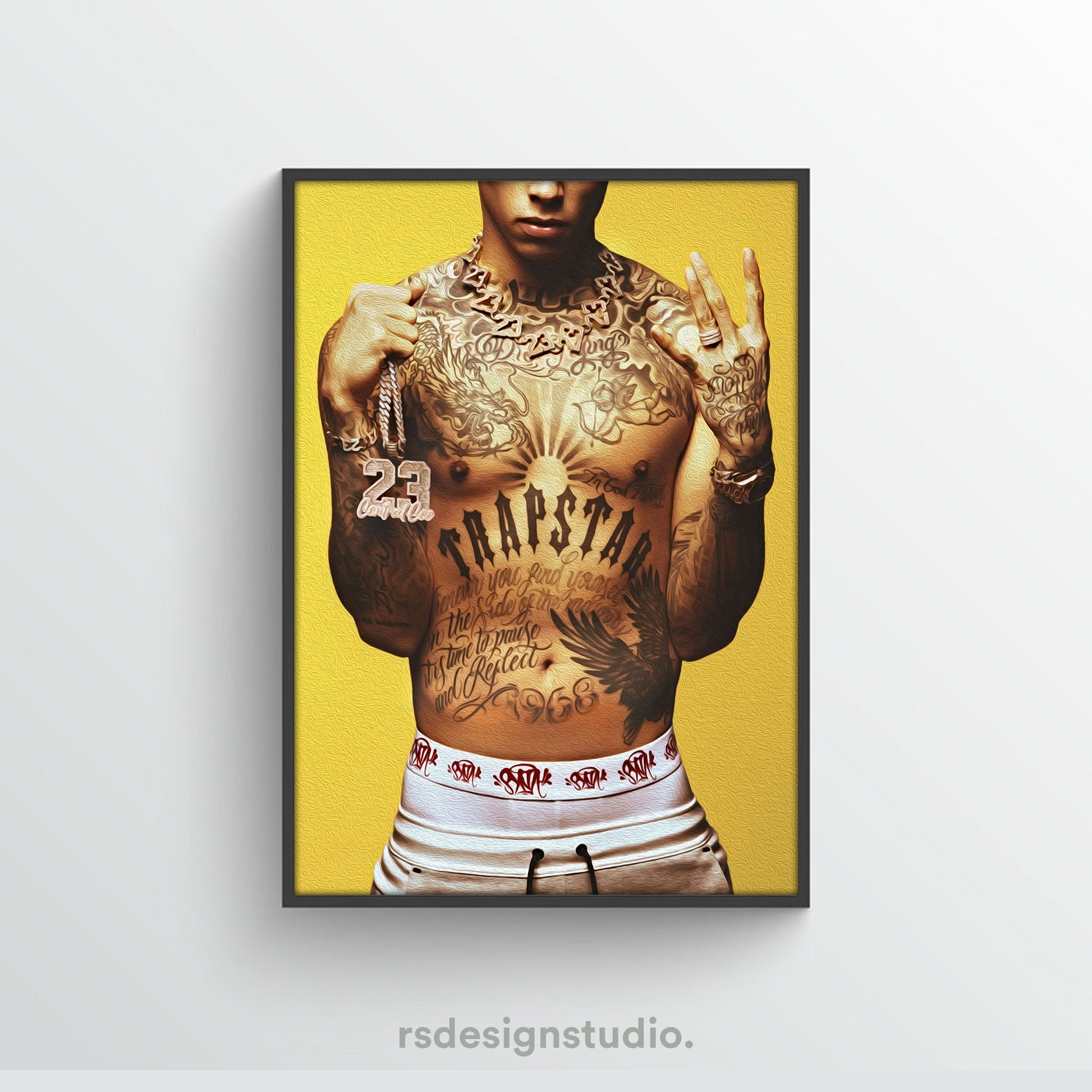 Central Cee 23 Album Poster - rsdesignstudio