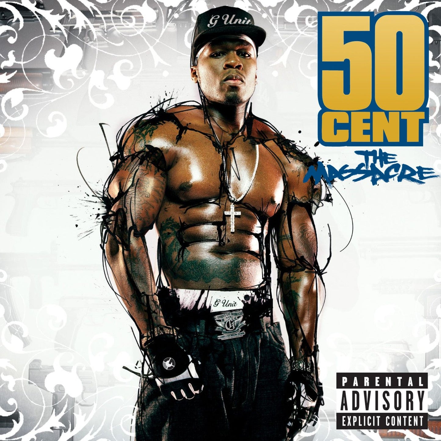 50 Cent THE MASSACRE Album Poster