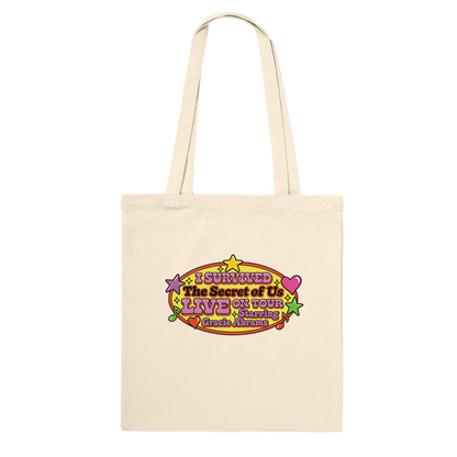 Gracie Abrams THE SECRET OF US TOUR Tote Bag