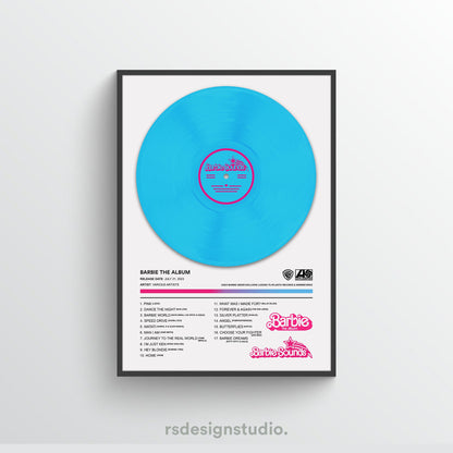 BARBIE THE ALBUM Vinyl Poster