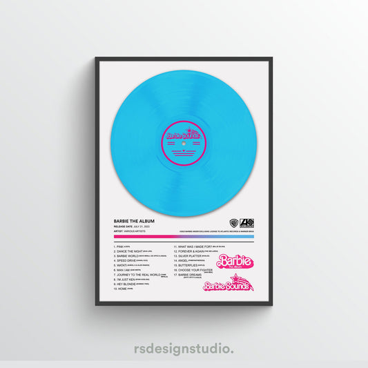 BARBIE THE ALBUM Vinyl Poster