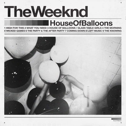 The Weeknd HOUSE OF BALLOONS Album Poster