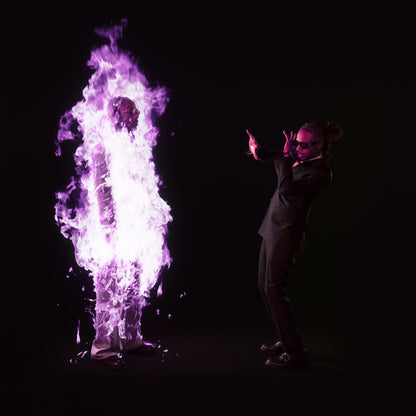 Metro Boomin HEROES & VILLAINS (VILLAINS VERSION) Album Poster