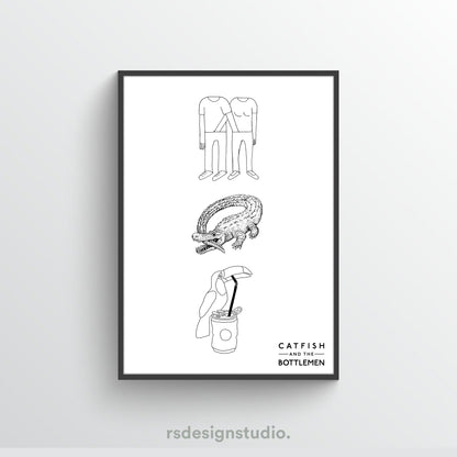 Catfish And The Bottlemen Albums Poster
