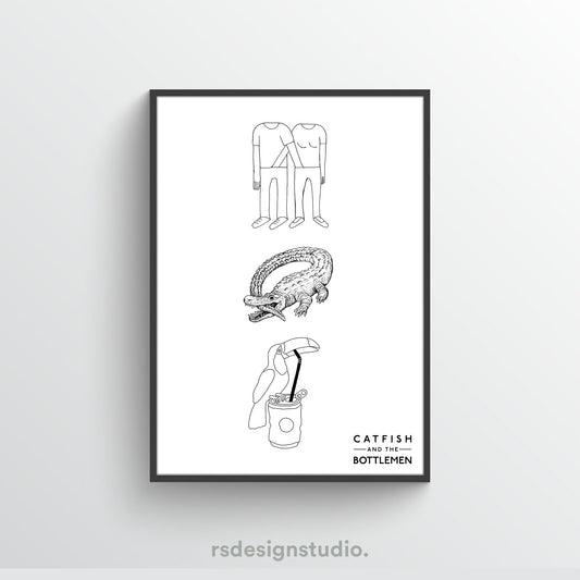 Catfish And The Bottlemen Albums Poster
