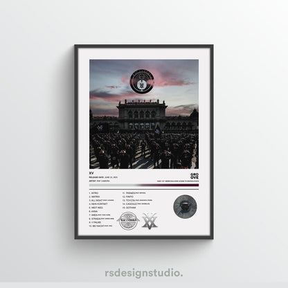 RAF Camora XV Album Poster