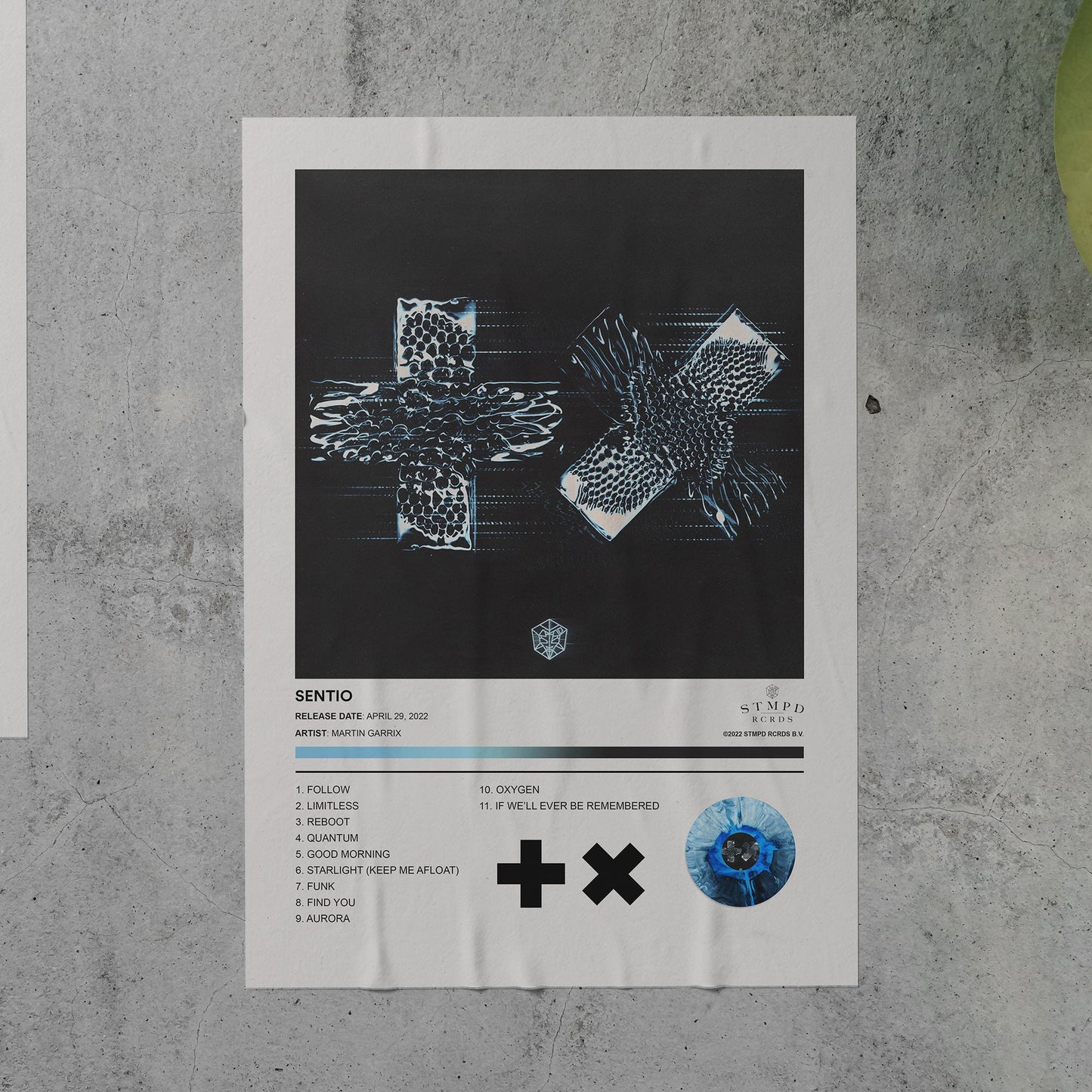 Martin Garrix SENTIO Album Poster