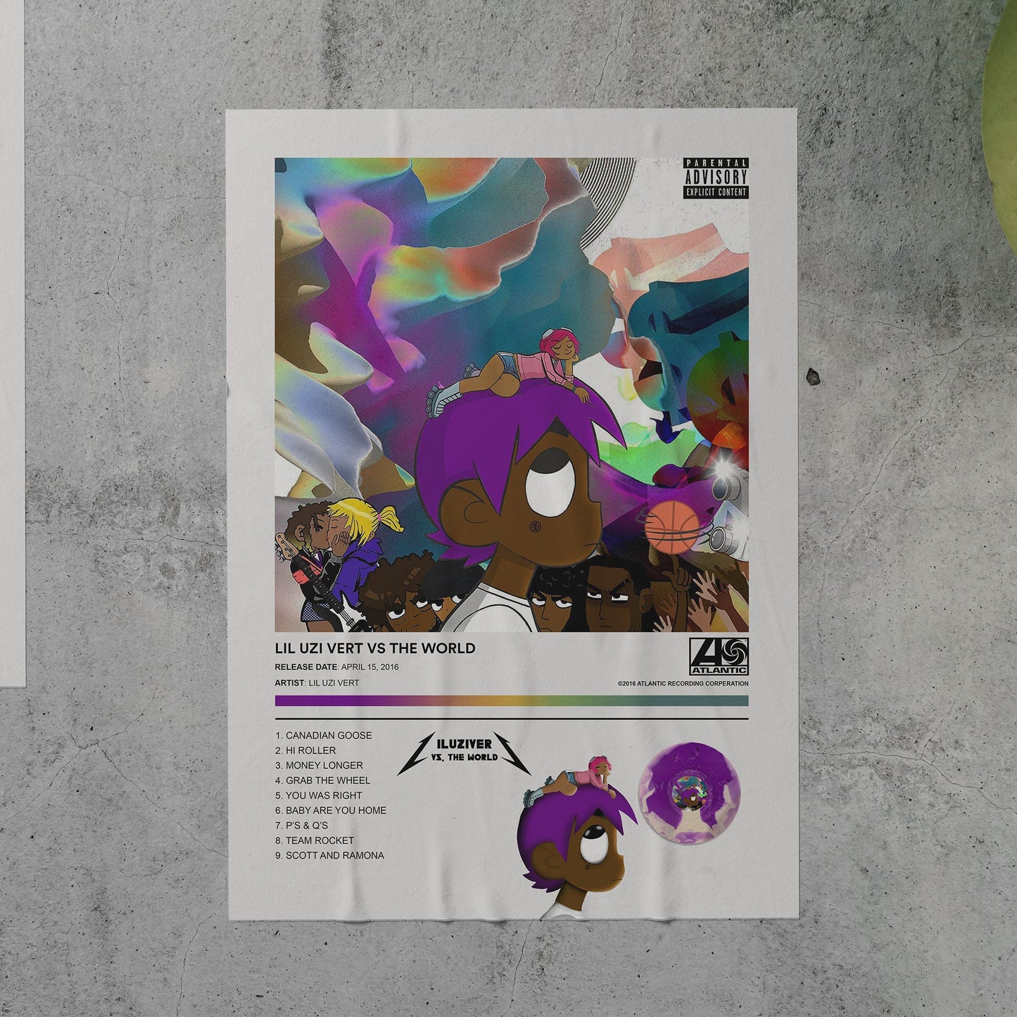 Lil Uzi Vert (LIL UZI VERT VS THE WORLD) Album Poster