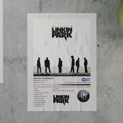 Linkin Park MINUTES TO MIDNIGHT Album Poster