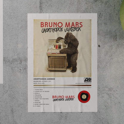 Bruno Mars UNORTHODOX JUKEBOX Album Poster