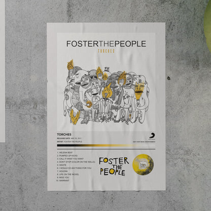 Foster The People TORCHES Album Poster