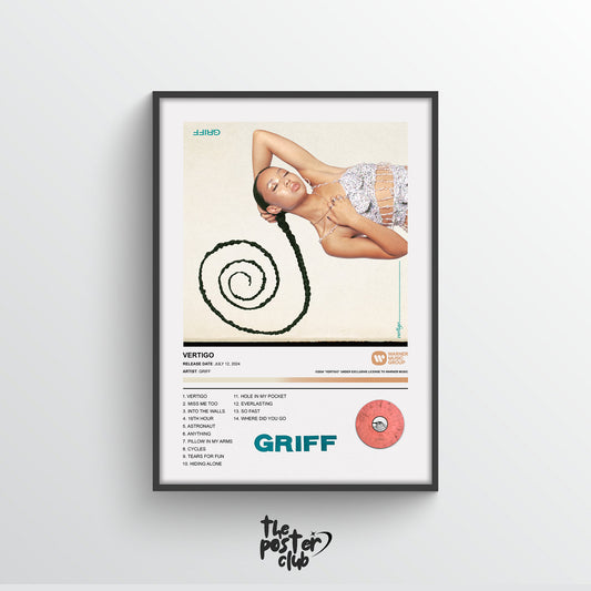 Griff VERTIGO Album Poster