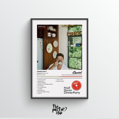 Niall Horan DINNER PARTY Album Poster
