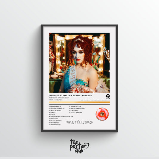 Chappell Roan THE RISE AND FALL OF A MIDWEST PRINCESS Album Poster