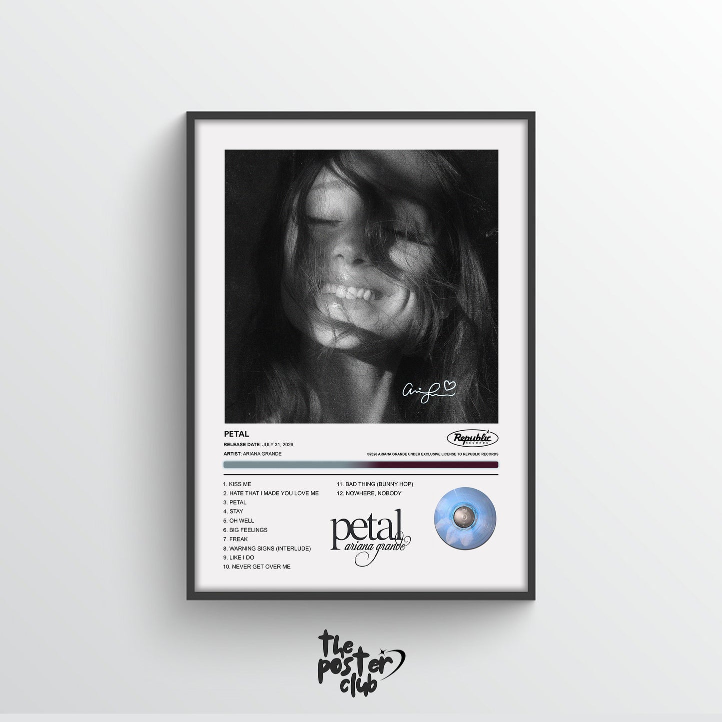 Ariana Grande PETAL Album Poster