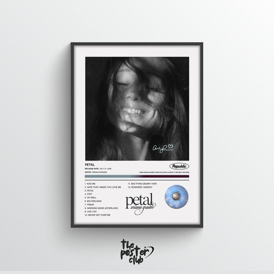 Ariana Grande PETAL Album Poster