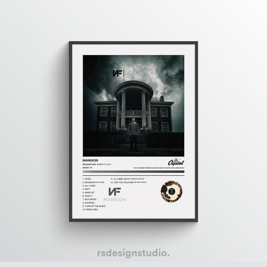 NF MANSION Album Poster