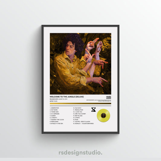 Riles WELCOME TO THE JUNGLE Album Poster