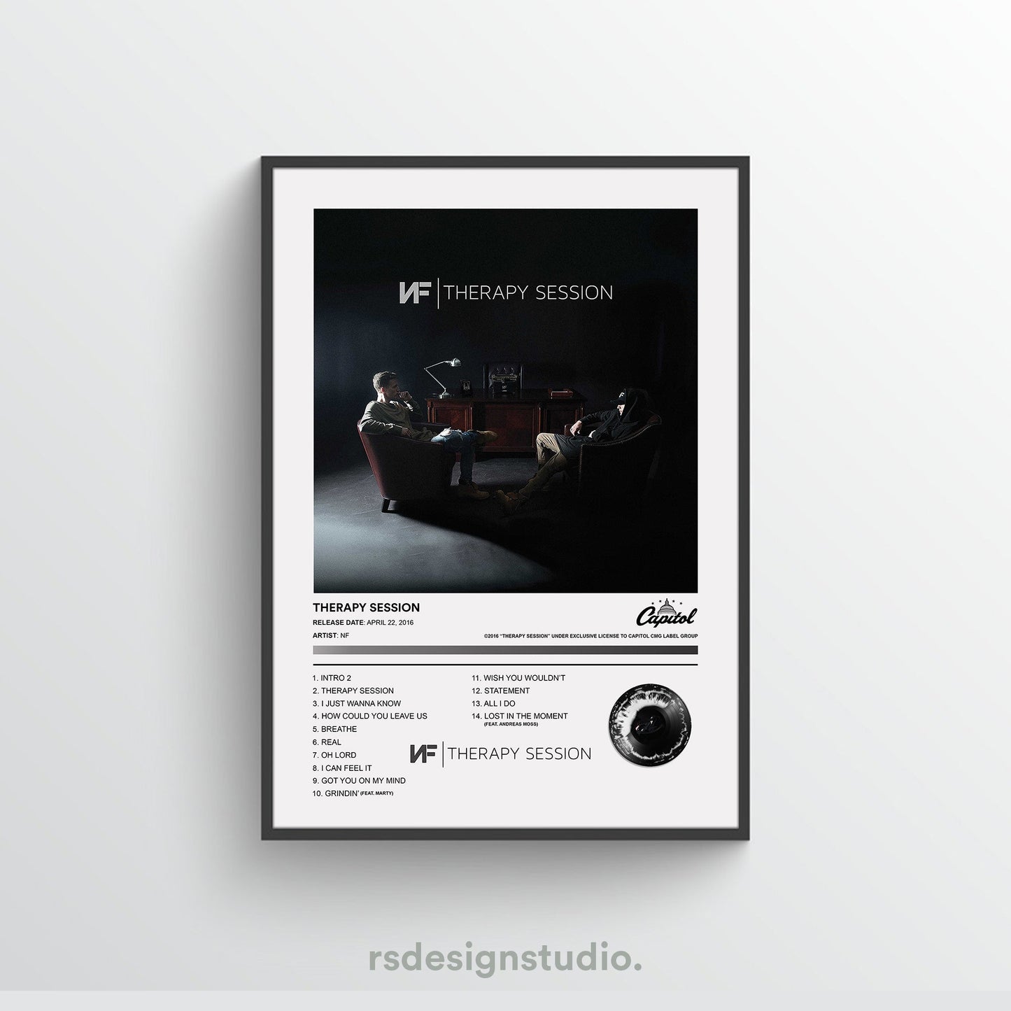 NF THERAPY SESSION Album Poster