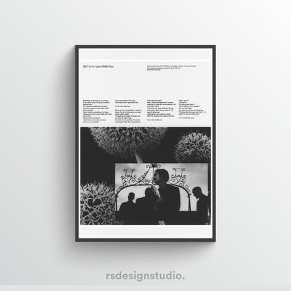 The 1975 Being Funny In A Foreign Language (I'm In Love With You) Poster