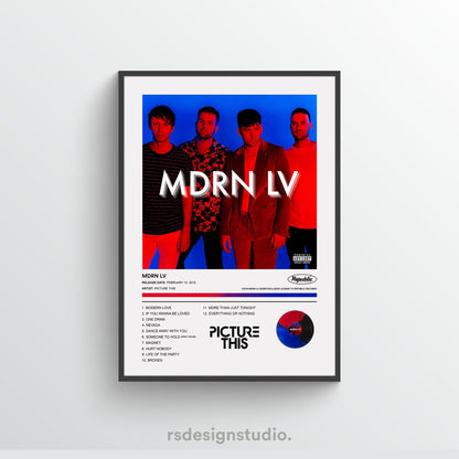Picture This MDRN LV Album Poster