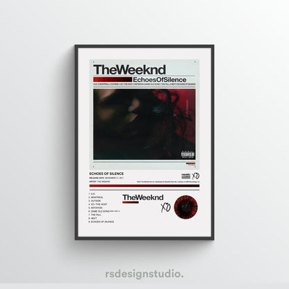 The Weeknd ECHOES OF SILENCE Album Poster