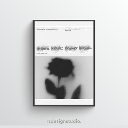 The 1975 Being Funny In A Foreign Language (Looking For Somebody To Love) Poster