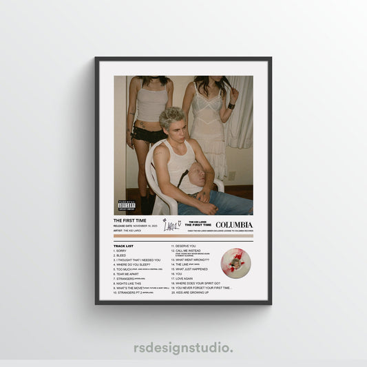 The Kid LAROI THE FIRST TIME Album Poster