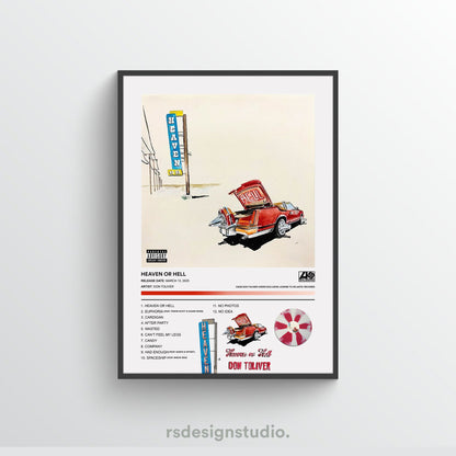 Don Toliver HEAVEN OR HELL Album Poster