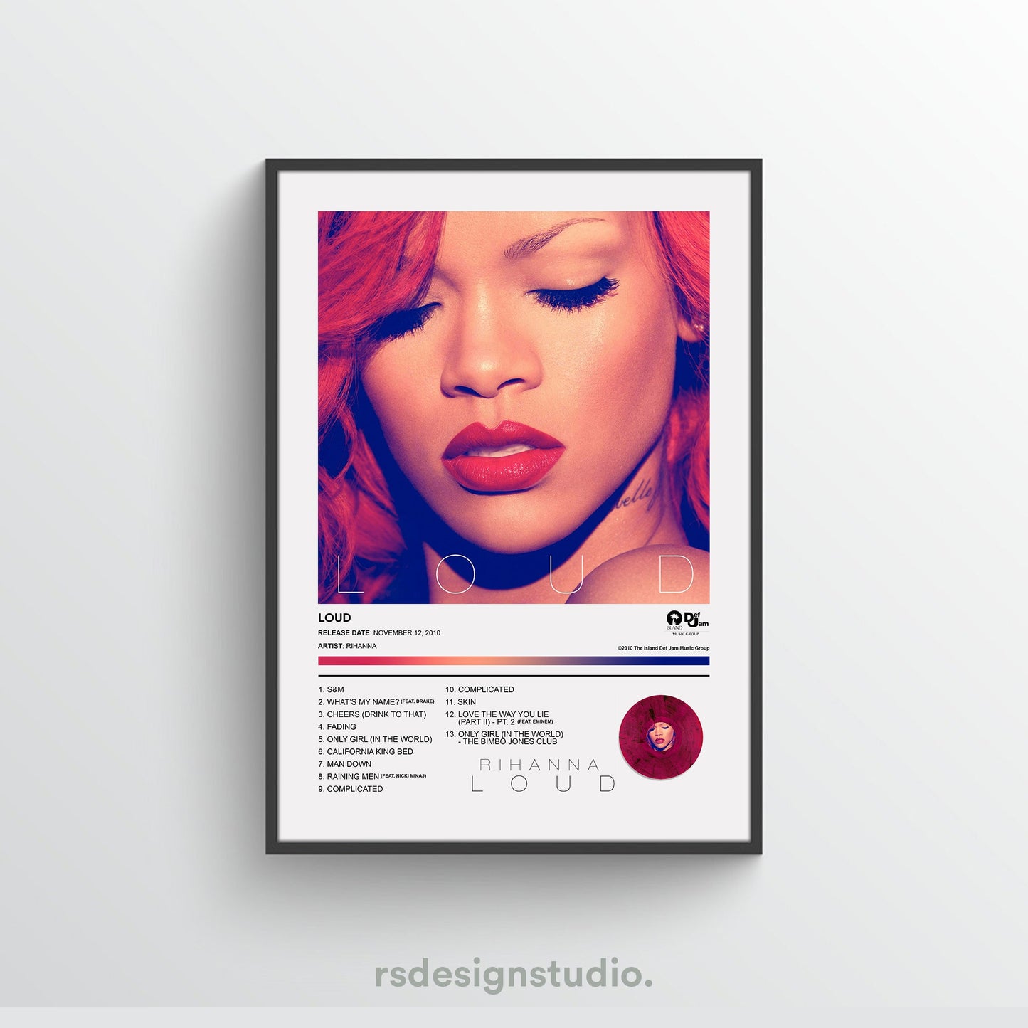 Rihanna LOUD Album Poster