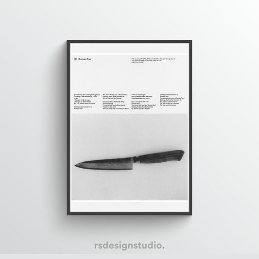 The 1975 Being Funny In A Foreign Language (Human Too) Poster