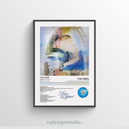 The Kid LAROI LOVE AGAIN Single Poster