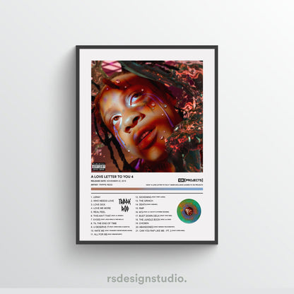 Trippie Redd A LOVE LETTER TO YOU 4 Album Poster
