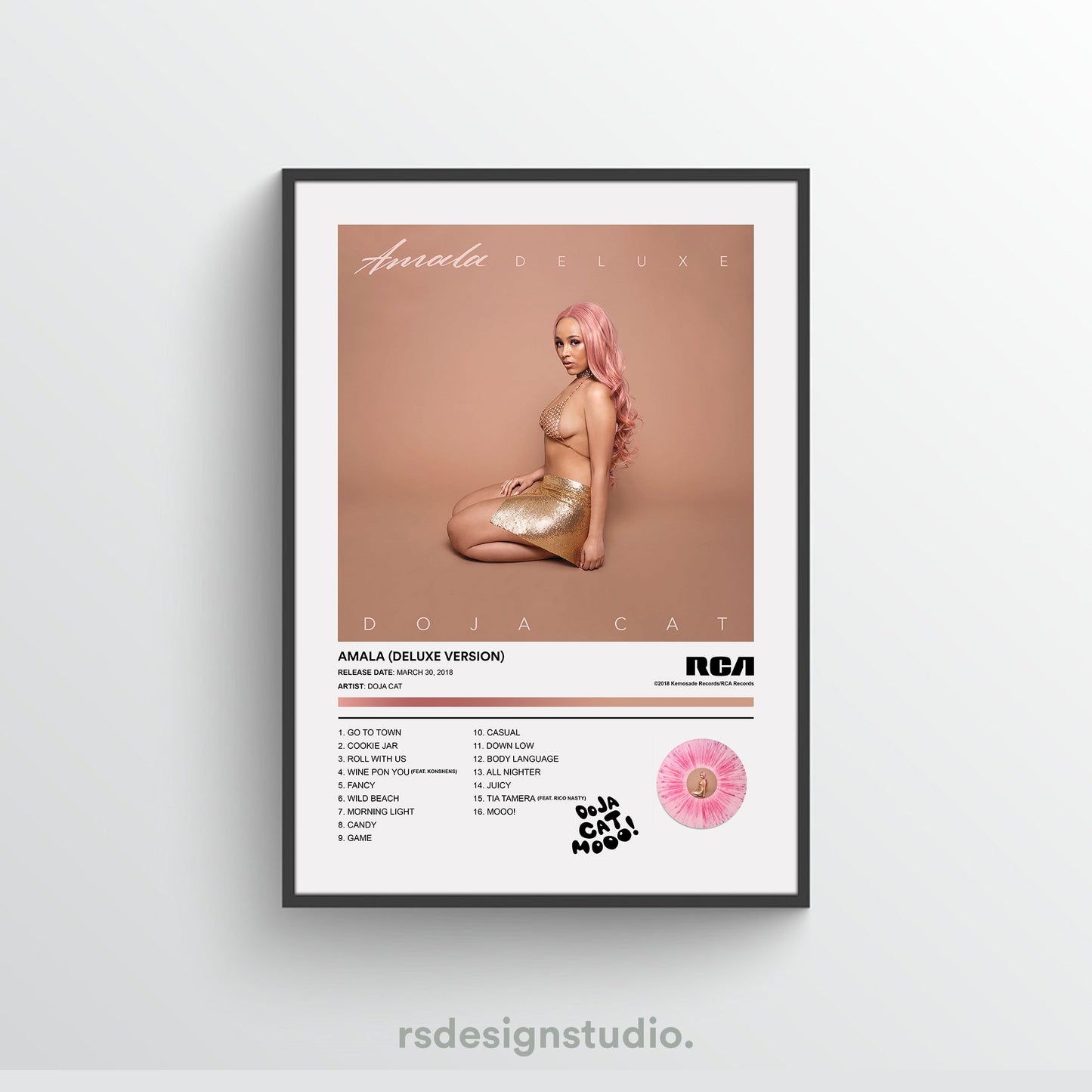 Doja Cat AMALA Album Poster