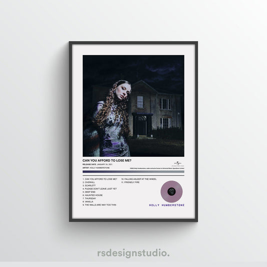 Holly Humberstone Can You Afford To Lose Me? Album Poster