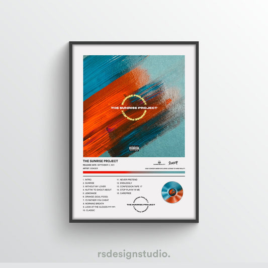 Songer The Sunrise Project Album Poster
